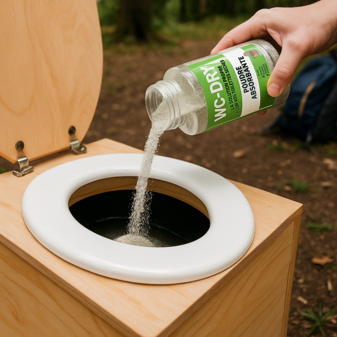 Poudre Absorbante D'urine – Solidification Instantanée, Désodorisante – Sachets Pratiques Pour Toilettes Portables, Camping, Randonnée Et Voyages (lot De 50)