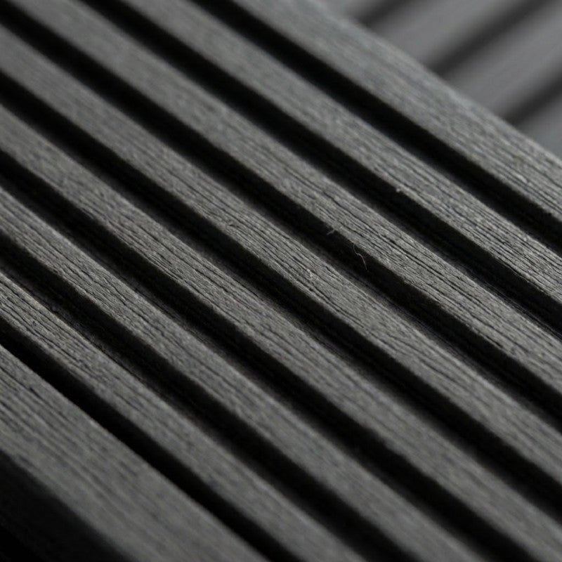 Lame terrasse bois composite plein Maxima L 360 cm - Gris anthracite, Ep. 22mm, Larg. 14 cm, Long. 360 cm - 2