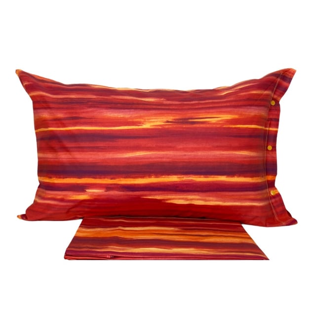 HOUSSE DE COUETTE, À L'OMBRE MODERNE DE RIO ORANGE Cm. 155X200