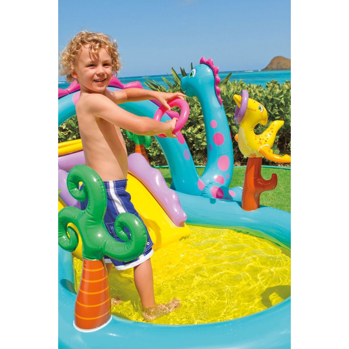 Aire de jeu dinoland - Intex - 8