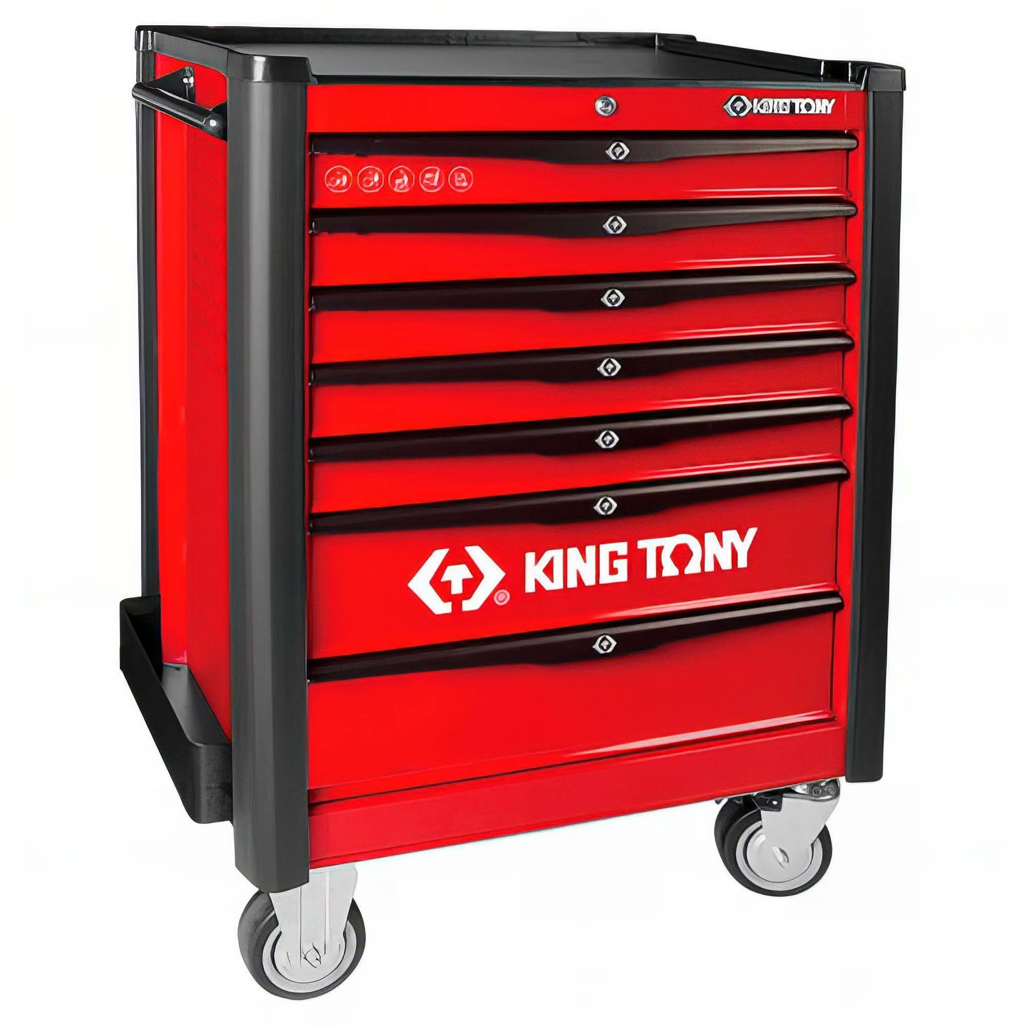 Servante D'atelier BGS DIY - 7 Tiroirs + 1 Porte Latérale - Vide - 22994