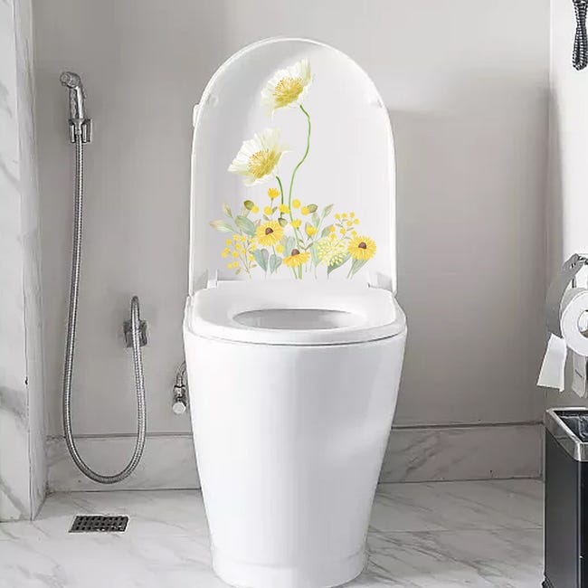 Calcomanía Adhesiva Para Inodoro - Pegatinas Para Tapa De Asiento De Inodoro | Pegatinas De Pared Autoadhesivas Calcomanía Adhesiva Para Inodoro - Pegatinas Para Tapa De Asiento De Inodoro | Pegatinas De Pared Autoadhesivas