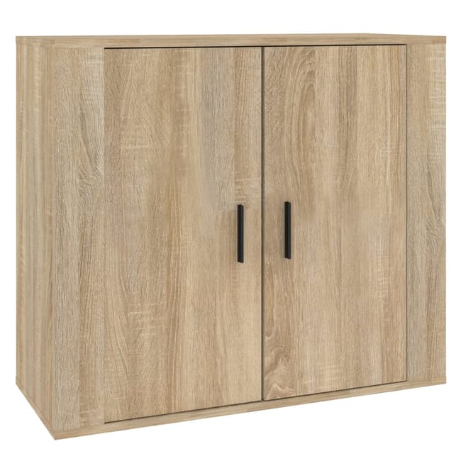 Credenza Rovere Marrone 79,5x35,5x74,5 cm in Legno Multistrato Credenza Rovere Marrone 79,5x35,5x74,5 cm in Legno Multistrato