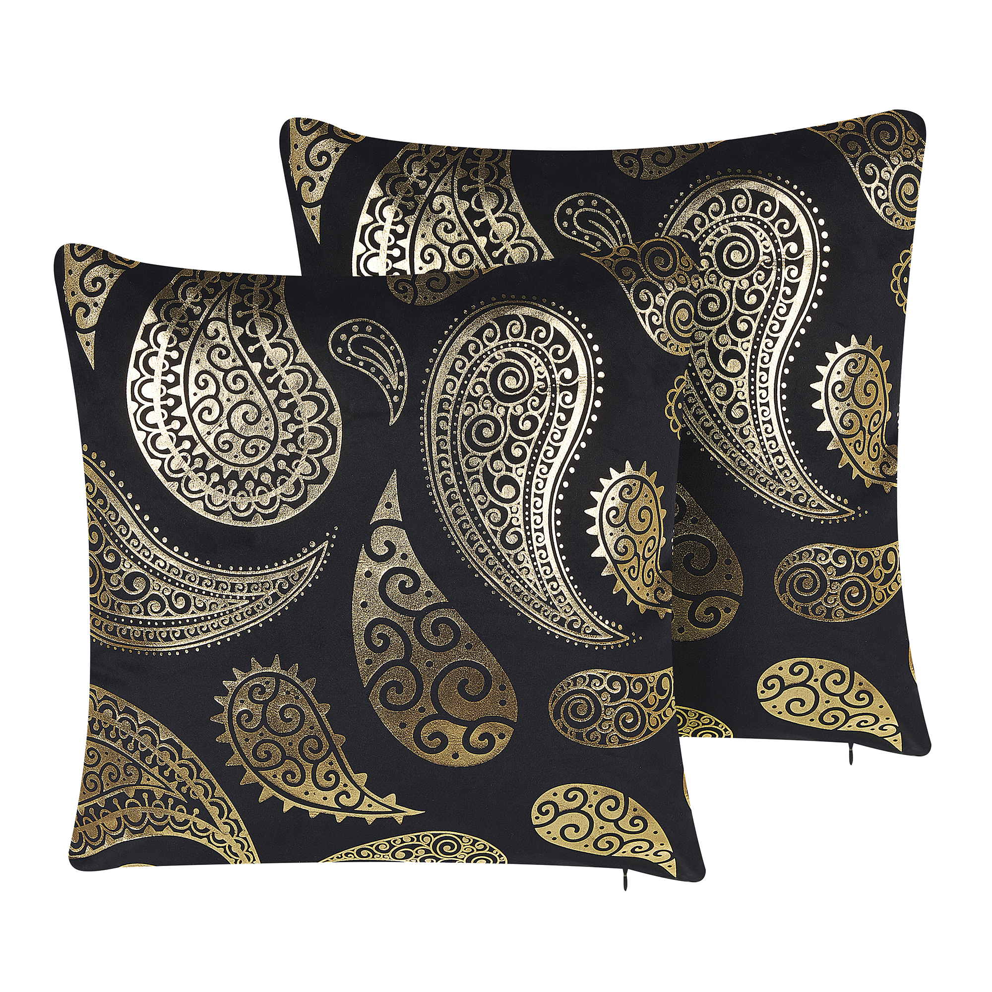 Coussin DEBHNAMS Doré Et Rouge - Taille 30x40 Cm - Neuf