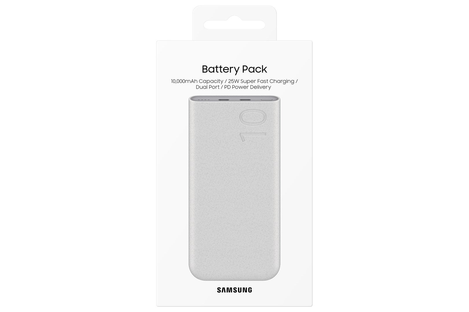Batterie externe SAMSUNG 10000 mAh Ultra rapide USBC 25W Beige - 7