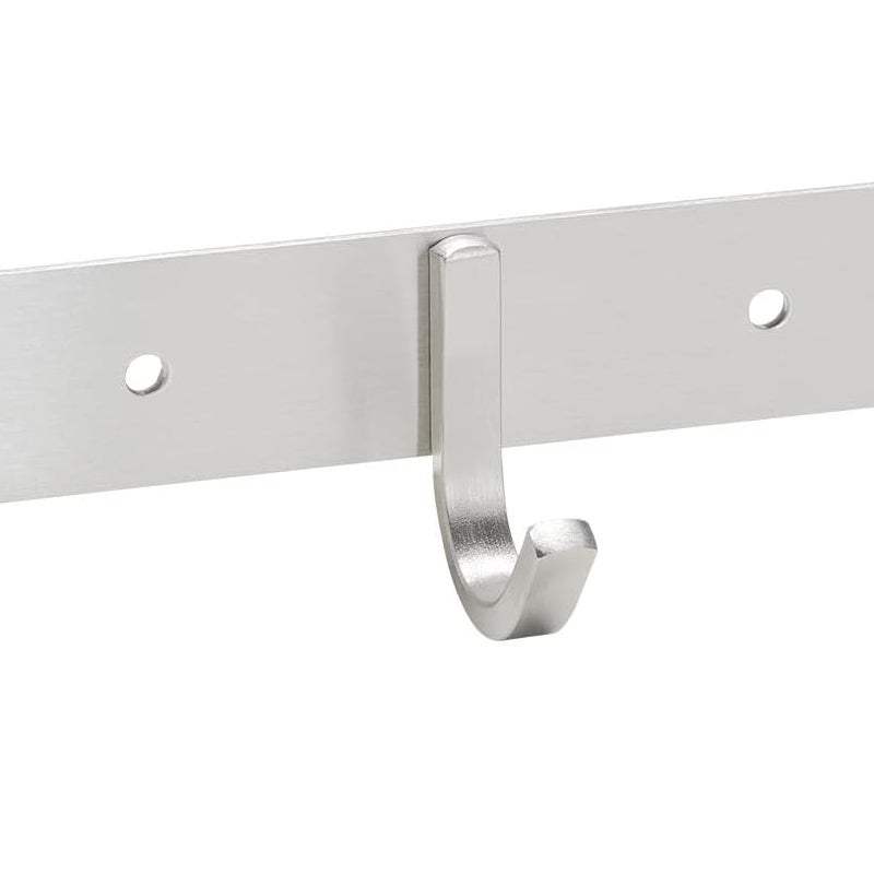 Wieszak na ubrania SAMU 3-Hook ze stali nierdzewnej szczotkowanej 200 mm