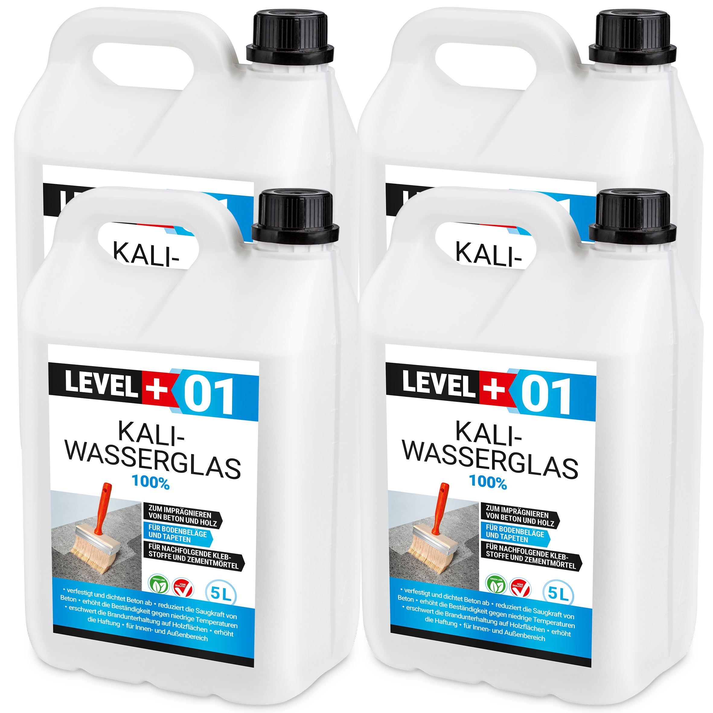 LEVEL+ Silicato di potassio non diluito Primer di conservazione L+01 ...