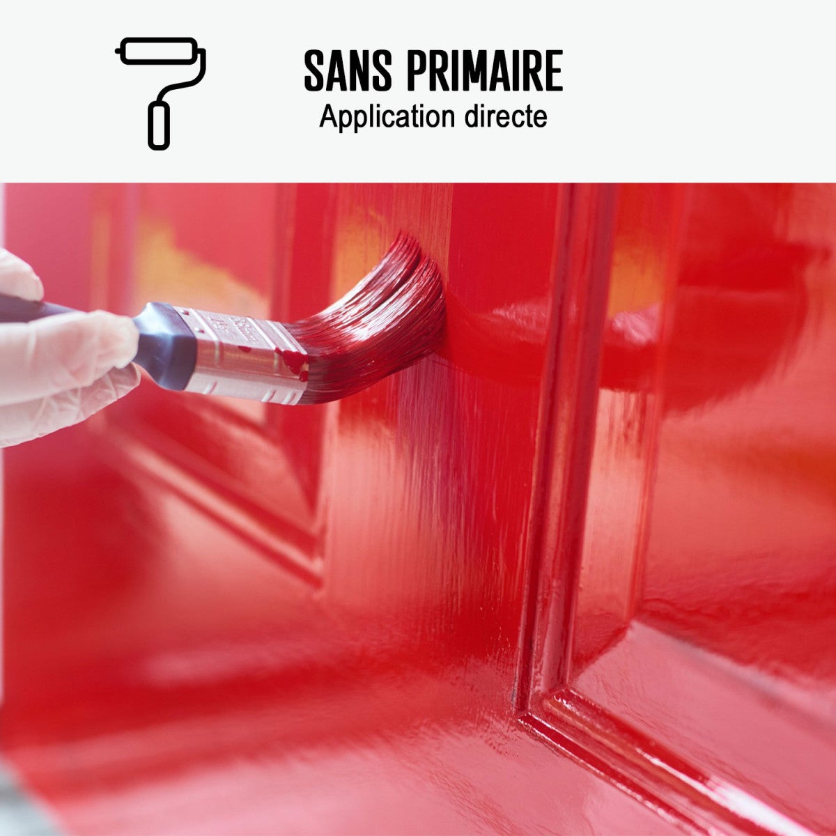 Peinture Bois Extérieur : Portails, bardage, abri, mobilier de jardin : ARCALAQUE 201 Blanc - RAL 9003 - 0.5 L - ARCANE INDUSTRIES - 7