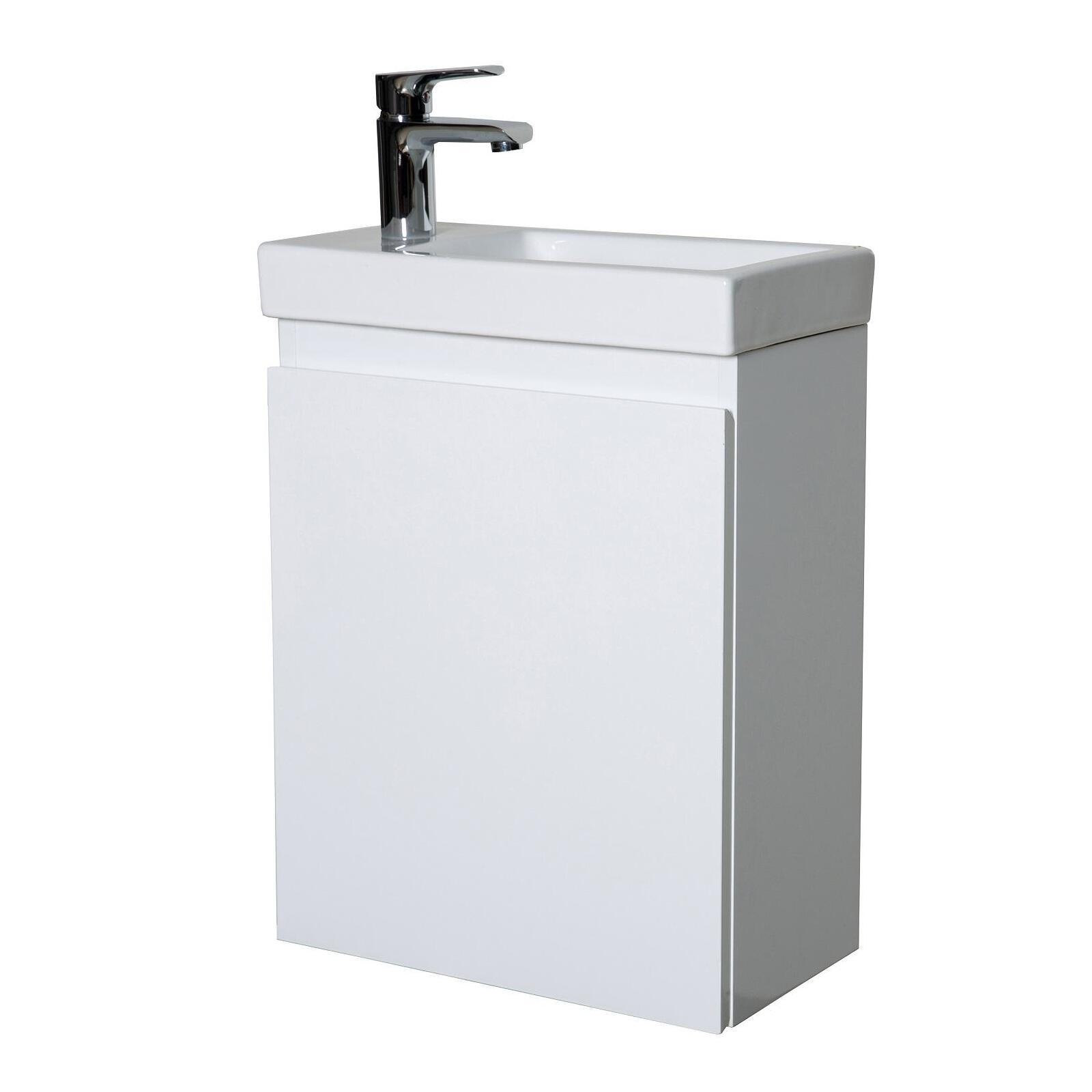 Meuble lave-mains LISA suspendu 41 cm - 2