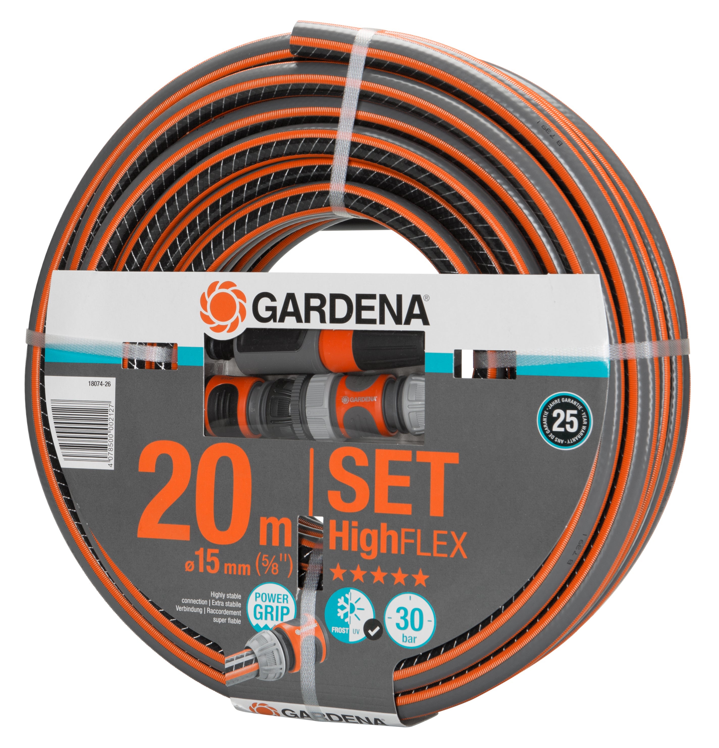 Wąż ogrodowy GARDENA Highflex L.20 m Śred.15 mm - 4