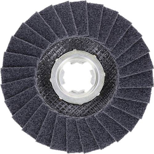Bosch Accessories Bosch Professional 1 X EXPERT N475 SCM X-LOCK Disco abrasivo a ventaglio (per la finitura di superfici metalliche, Ø 125 mm, grosso
