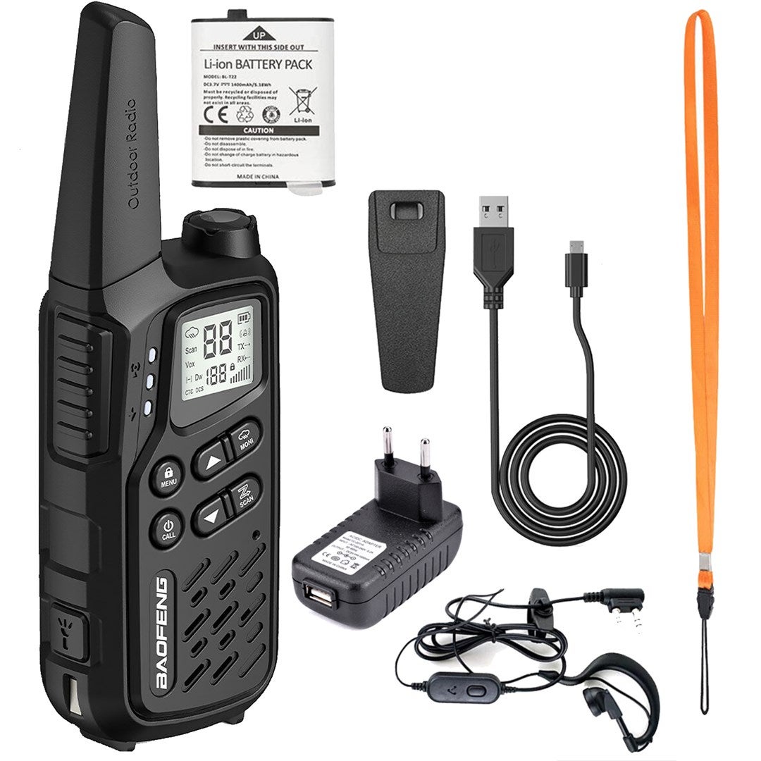 Walkie-talkie Baofeng BF-T25E Negro - 2