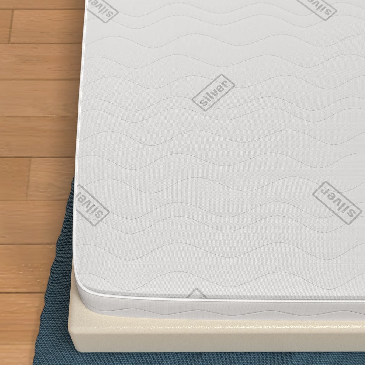 Matelas 80x160, épaisseur 16 cm - revêtement Silver, Waterfoam | Levante H16 - 3