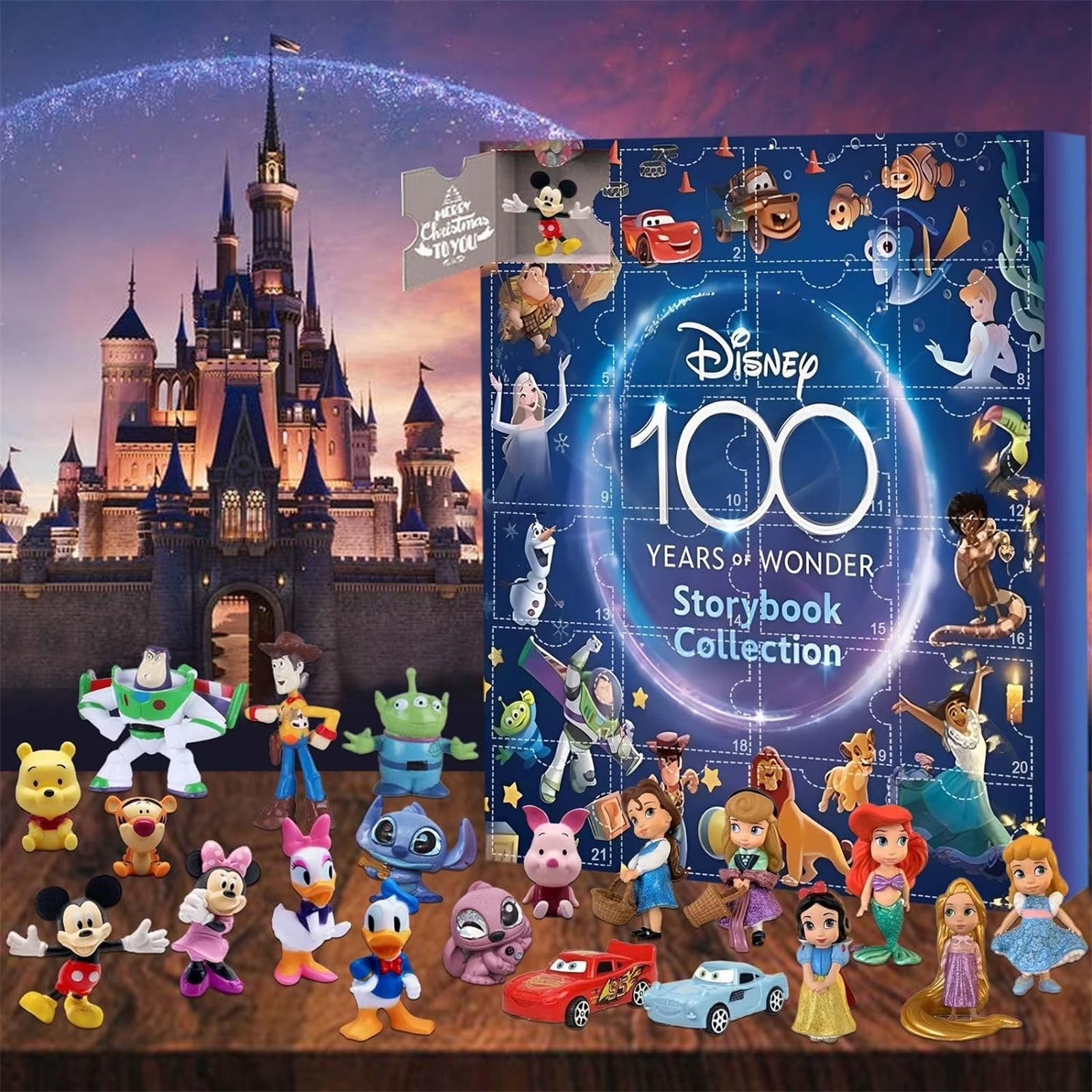 Calendrier De L'Avent De Noël 2025, Contenant 24 Adorables Peluches Et Des Surprises Boite Surprise Pour Compte A Rebours De Noel 98551873