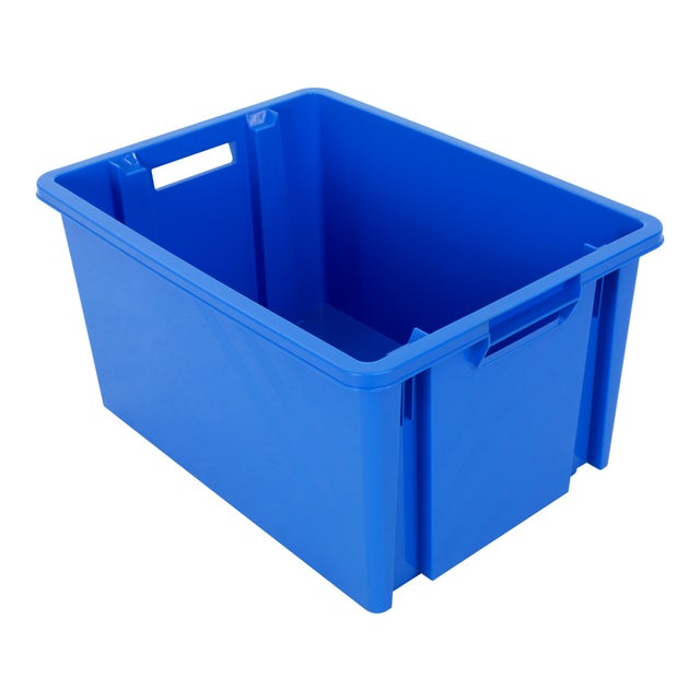 Boite de rangement Novabac 54L Bleu électrique - 5202494