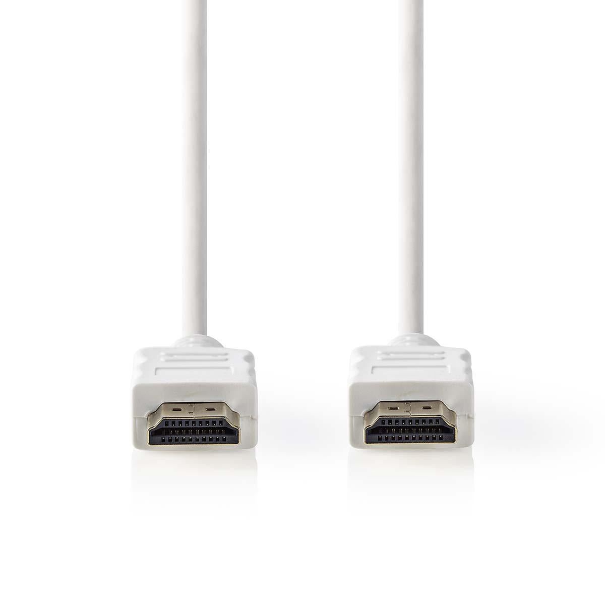 Câble hdmi 2.0 ultra hd 4k 60hz 1m - blanc WENTRONIC - 2