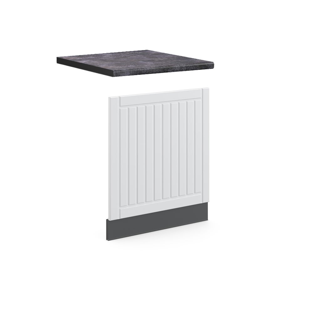 Vicco Panel przedni Fame-Line, Biały domek wiejski, 60 cm , BP Antracyt