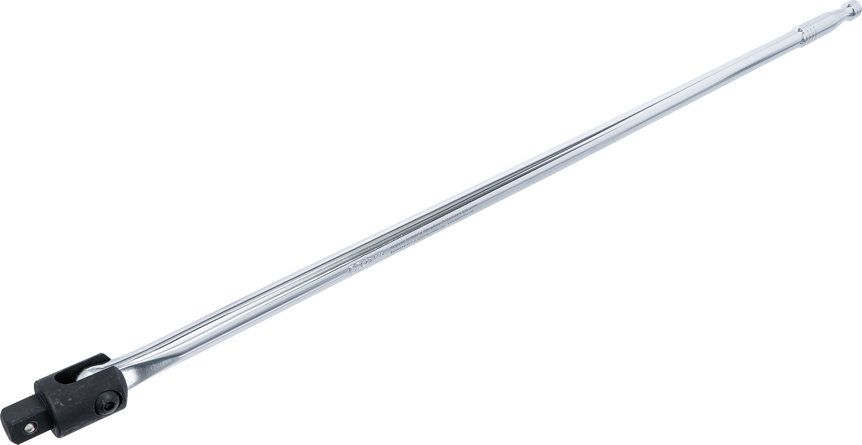 BGS Przegubowy uchwyt, napęd zewnętrzny kwadratowy 20 mm (3/4") 1000 mm - 74255