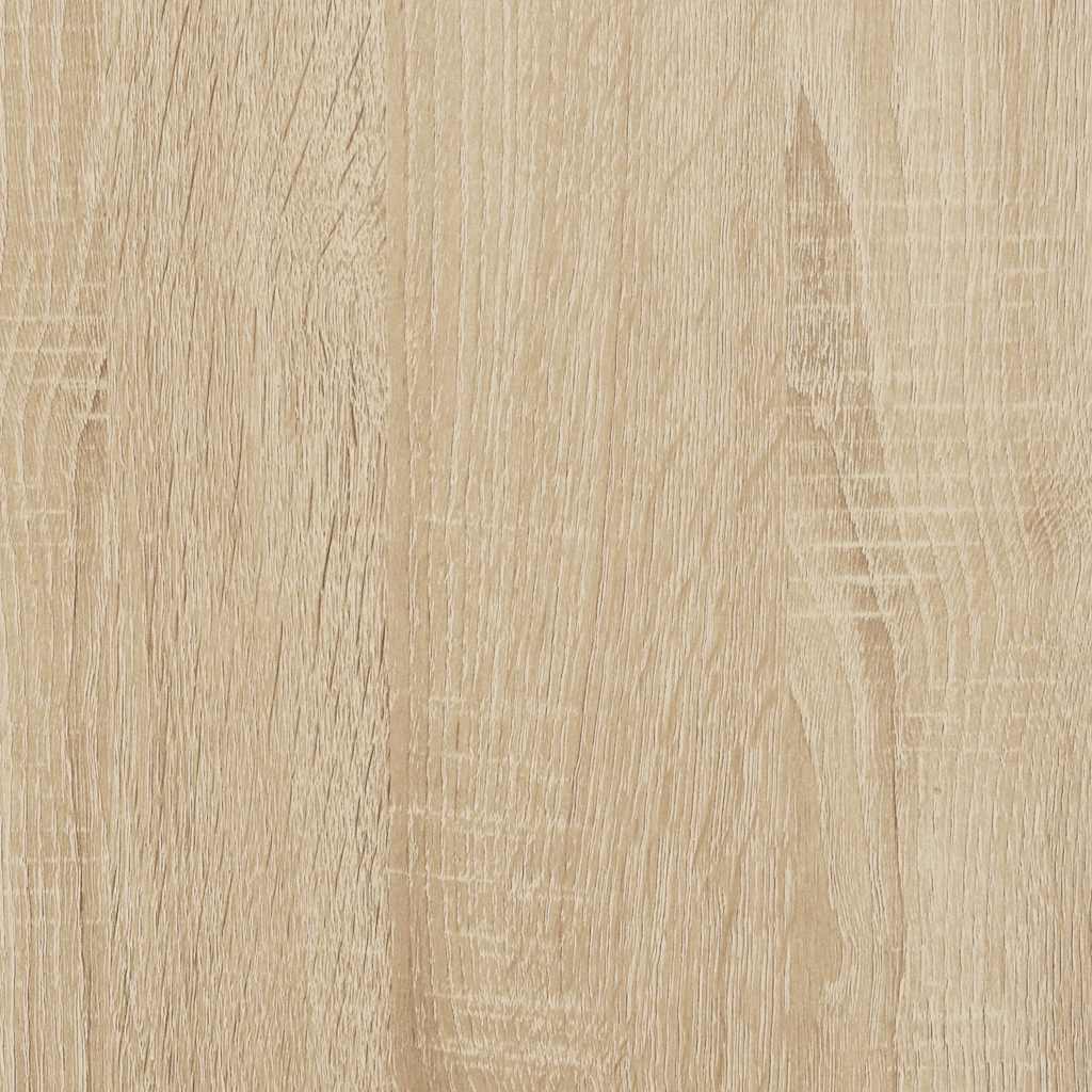 Séparateur de pièce/bibliothèque, chêne, 100 × 24 × 140 cm, pour le salon - 9