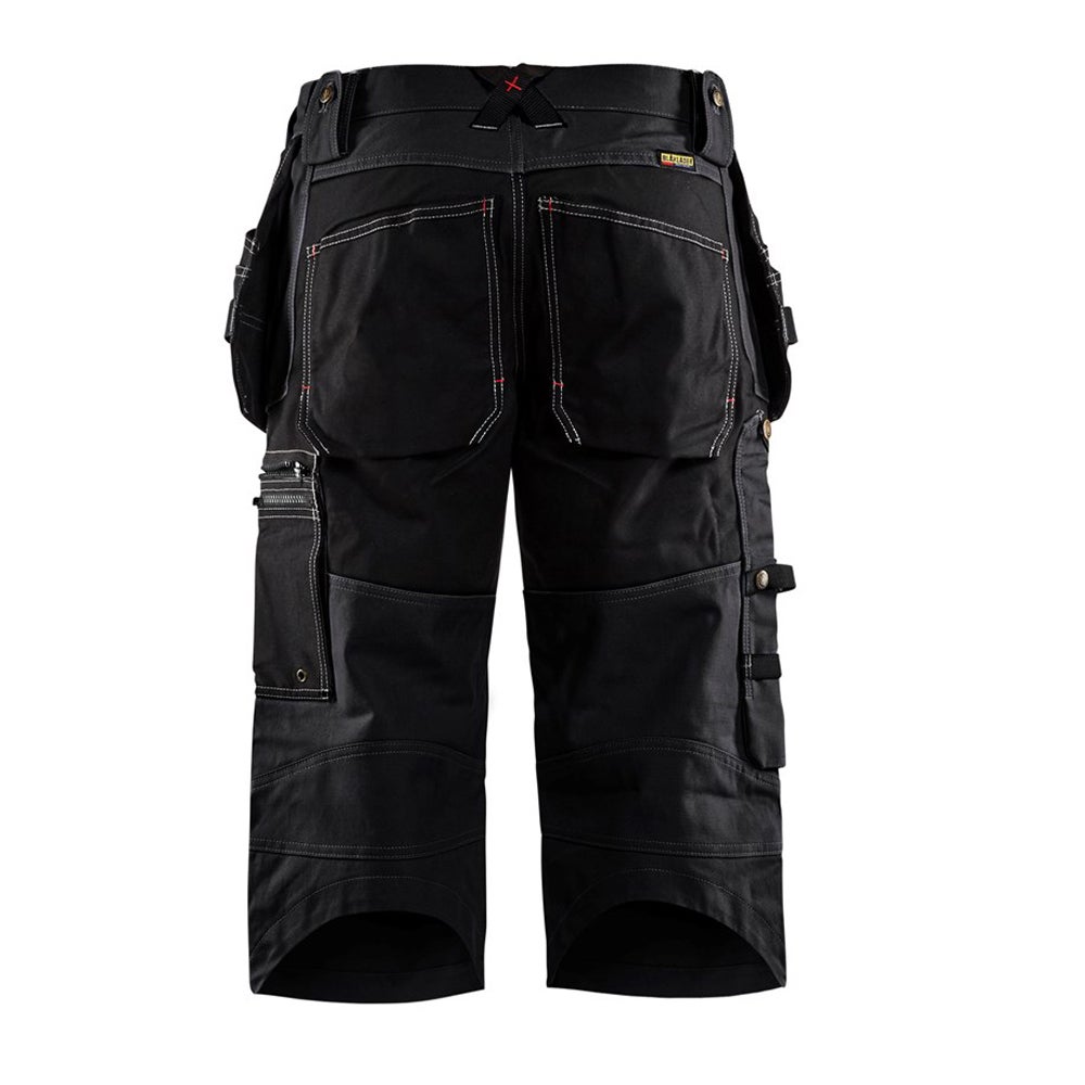 Pantacourt de travail Blaklader X1500 100% coton canvas 270g Noir 54 - 4