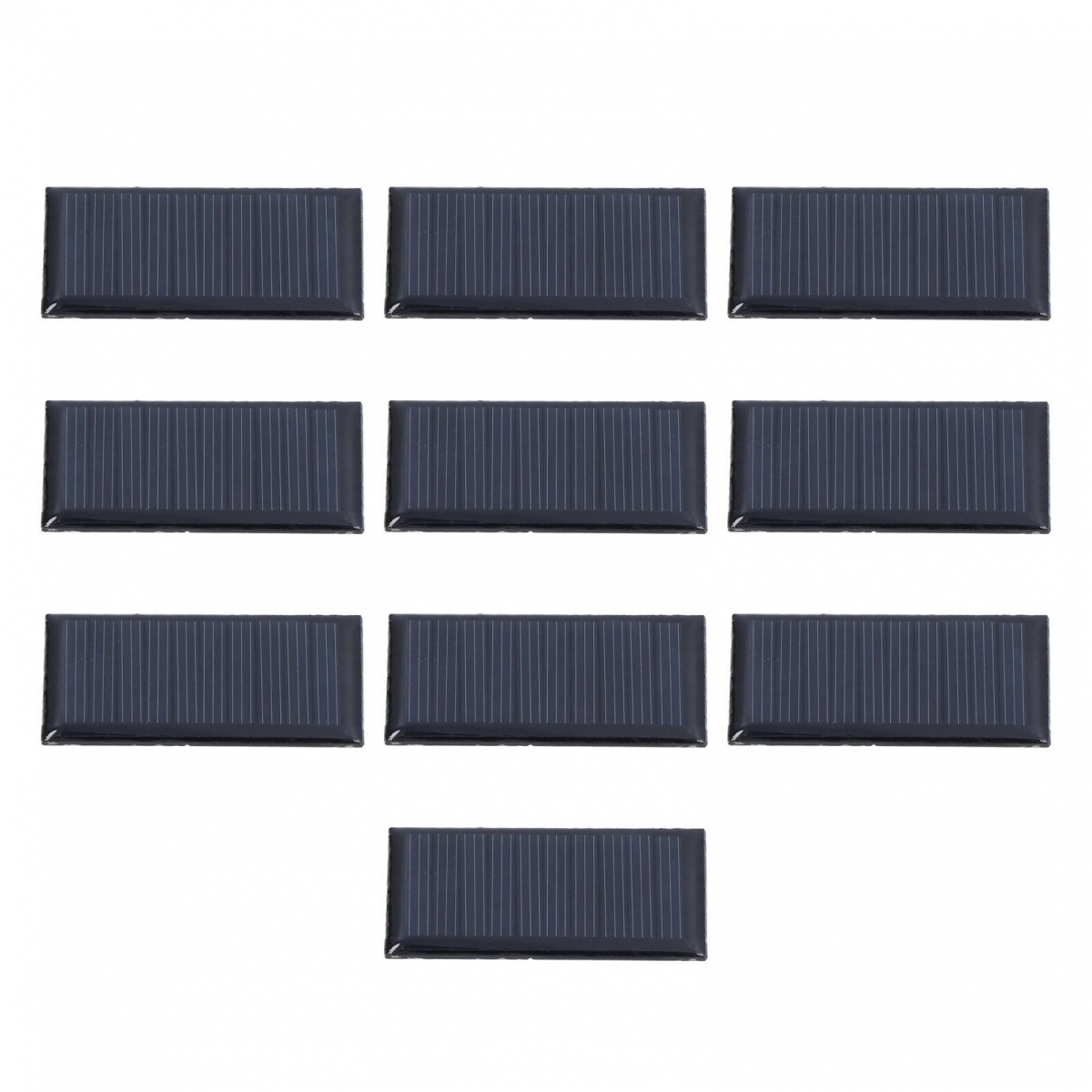 Lote de pequenas células solares resistentes às intempéries módulo de painel solar para montar você mesmo para projeto científico brinquedo luminoso - 2