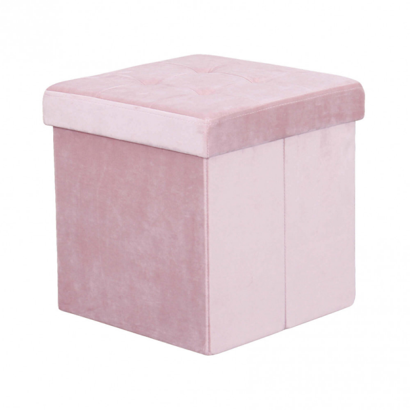 BIANCHERIAWEB - Pouf Salotto Camera Rotondo Imbottito Modello Cilindro