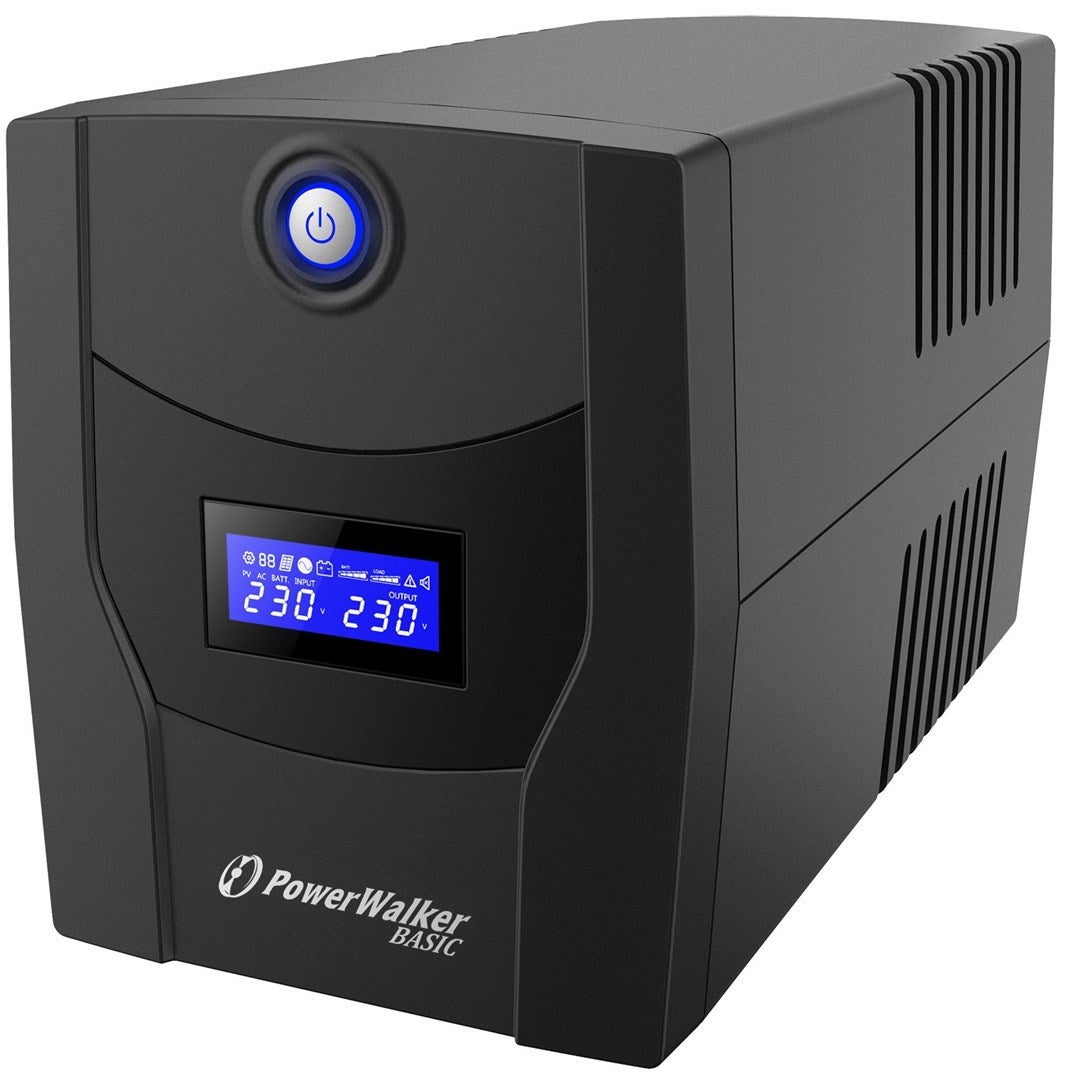 2-Power Sistema De Alimentación Ininterrumpida (Ups) Powerwalker Vi 1500 Stl Interactivo De Línea, 1500 Va, 900 W, 4 Tomas De Ca Negro , Leroy Merlin