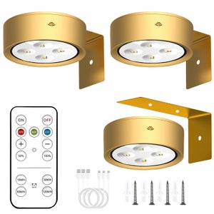 Pack 6 Lampes Détecteur De Mouvement Intérieur Rechargeables - Veilleuse LED Automatique Pour Couloir, Cuisine, Escalier & Chambre D'Enfant