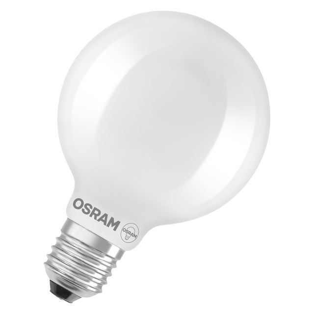 OSRAM Lampe LED Star Globe95 Filament 11 W 827, blanc chaud 2 700 K, E27, mate, 1 521 lm, 15 000 h, angle de 360°