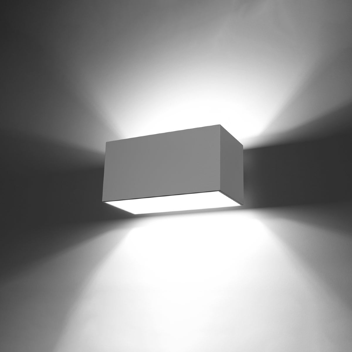 Kinkiet QUADX MAXI biały LED 3000K - 20x12x10cm Sollux