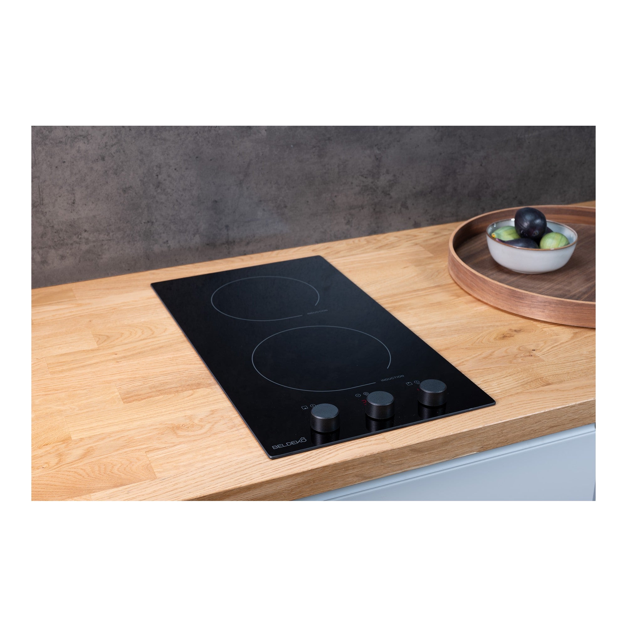 Plaque à Induction Gedtech 2 Feux – Noire, à Poser – Modèle Piano De Cuisson