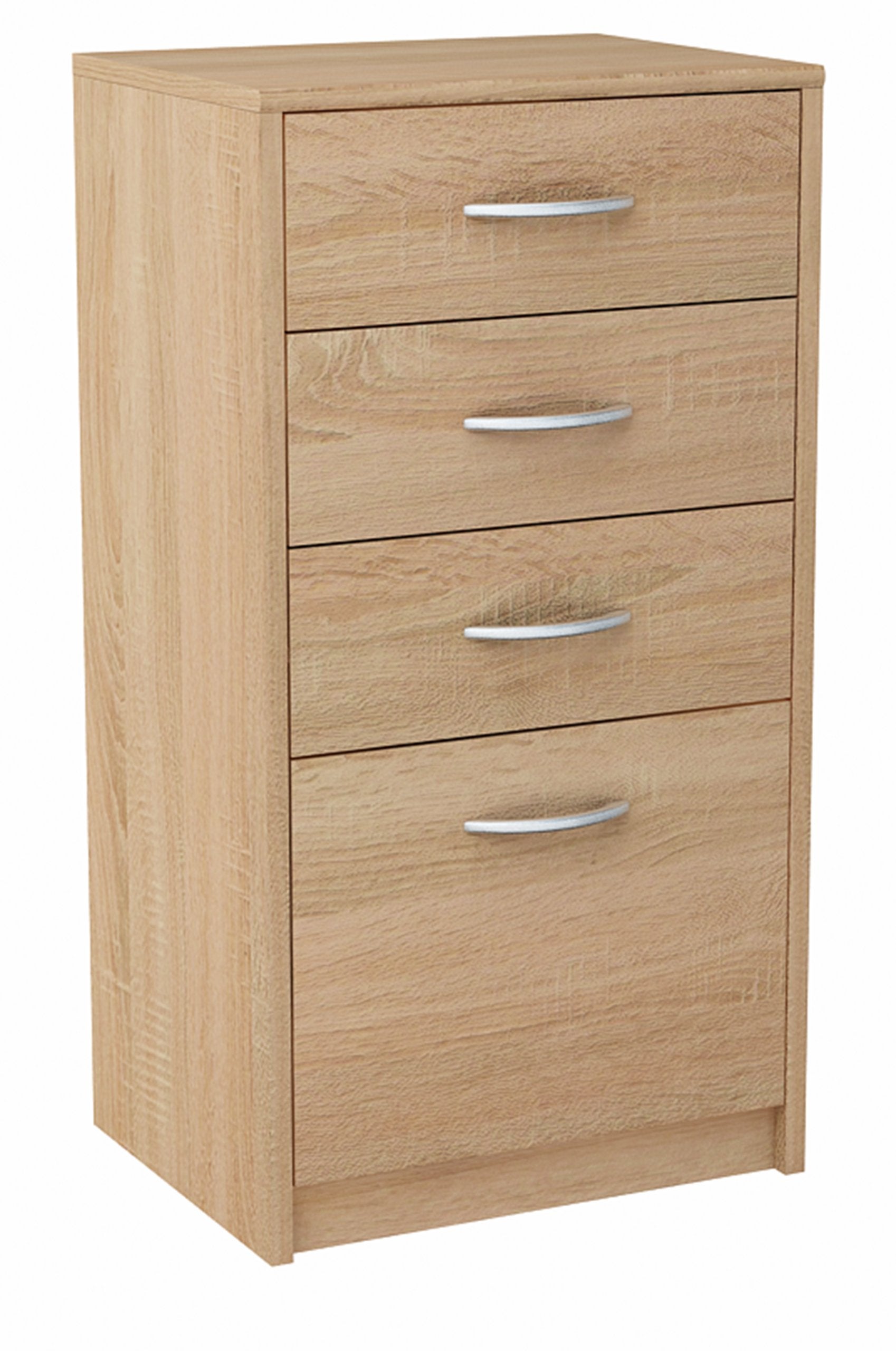 Komoda szafka 45cm 4S DĄB SONOMA regał 4 szuflady