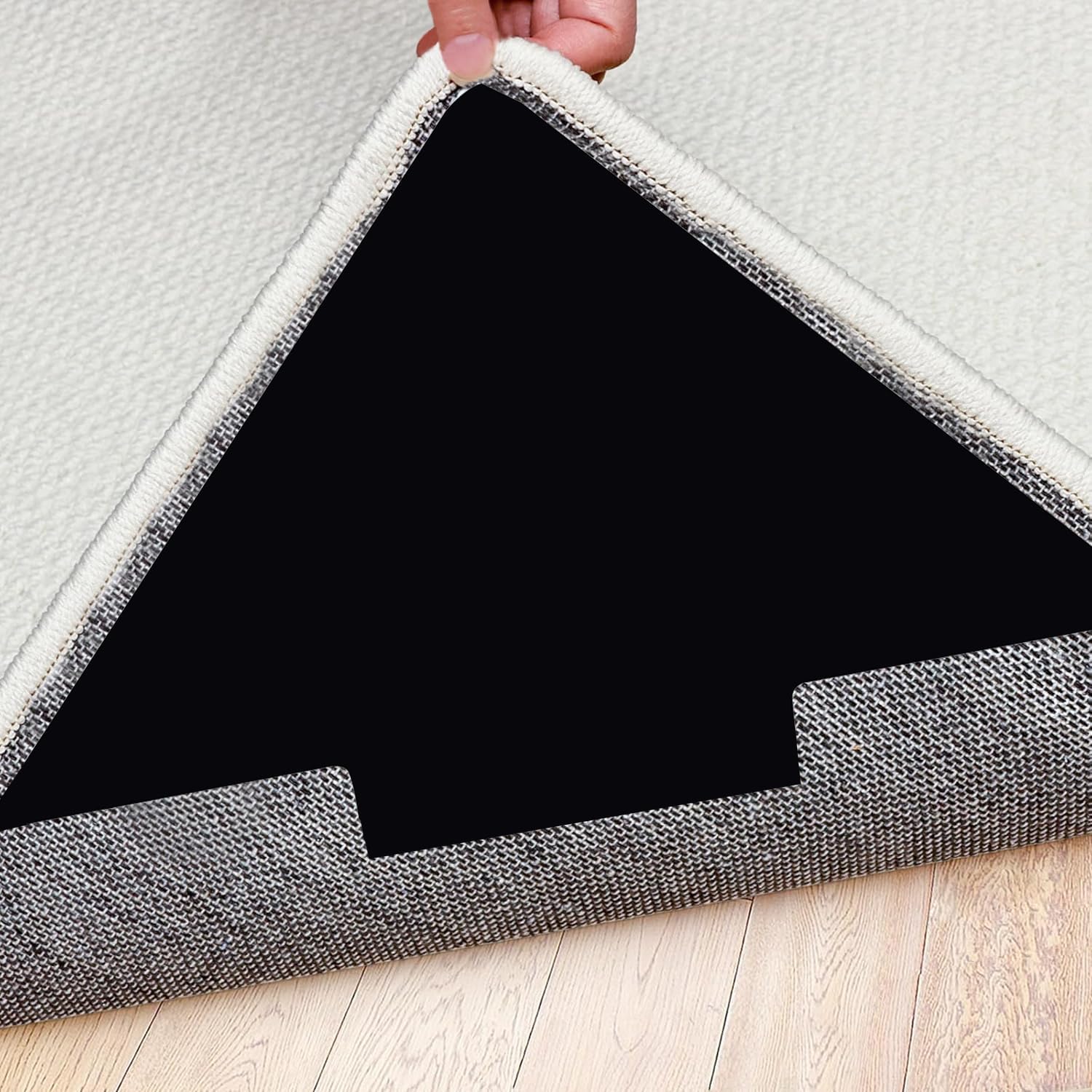 Lot De 33 Rubans Adhésifs Double Face Antidérapants Réutilisables – Fixation Tapis Solide Sans Résidu Pour Enfants & Animaux