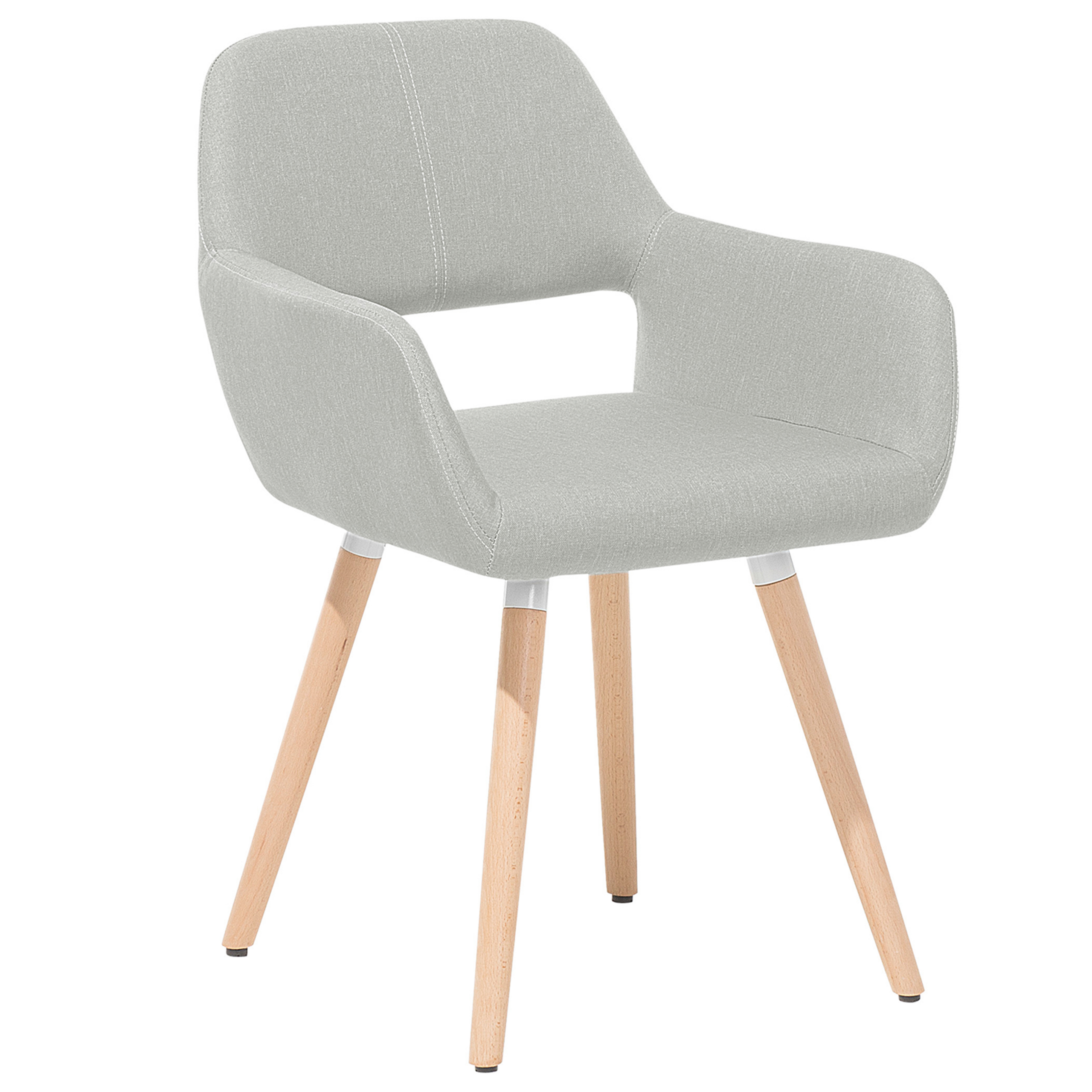 Set di 2 sedie da pranzo CHICAGO Grigio chiaro - 7