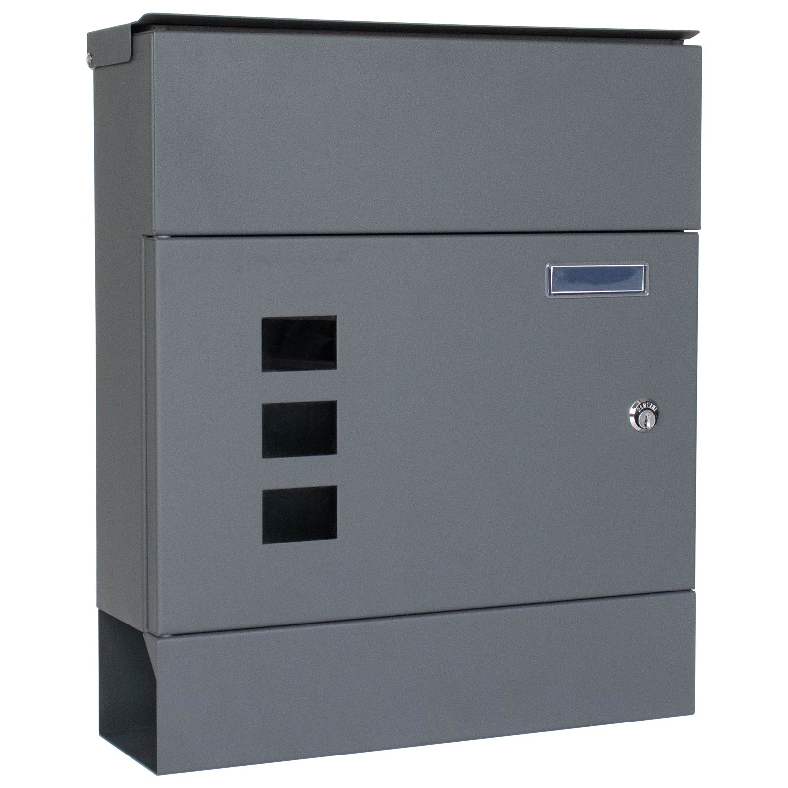 Profirst Mail PM 830 Boîte aux Lettres Anthracite | Leroy Merlin