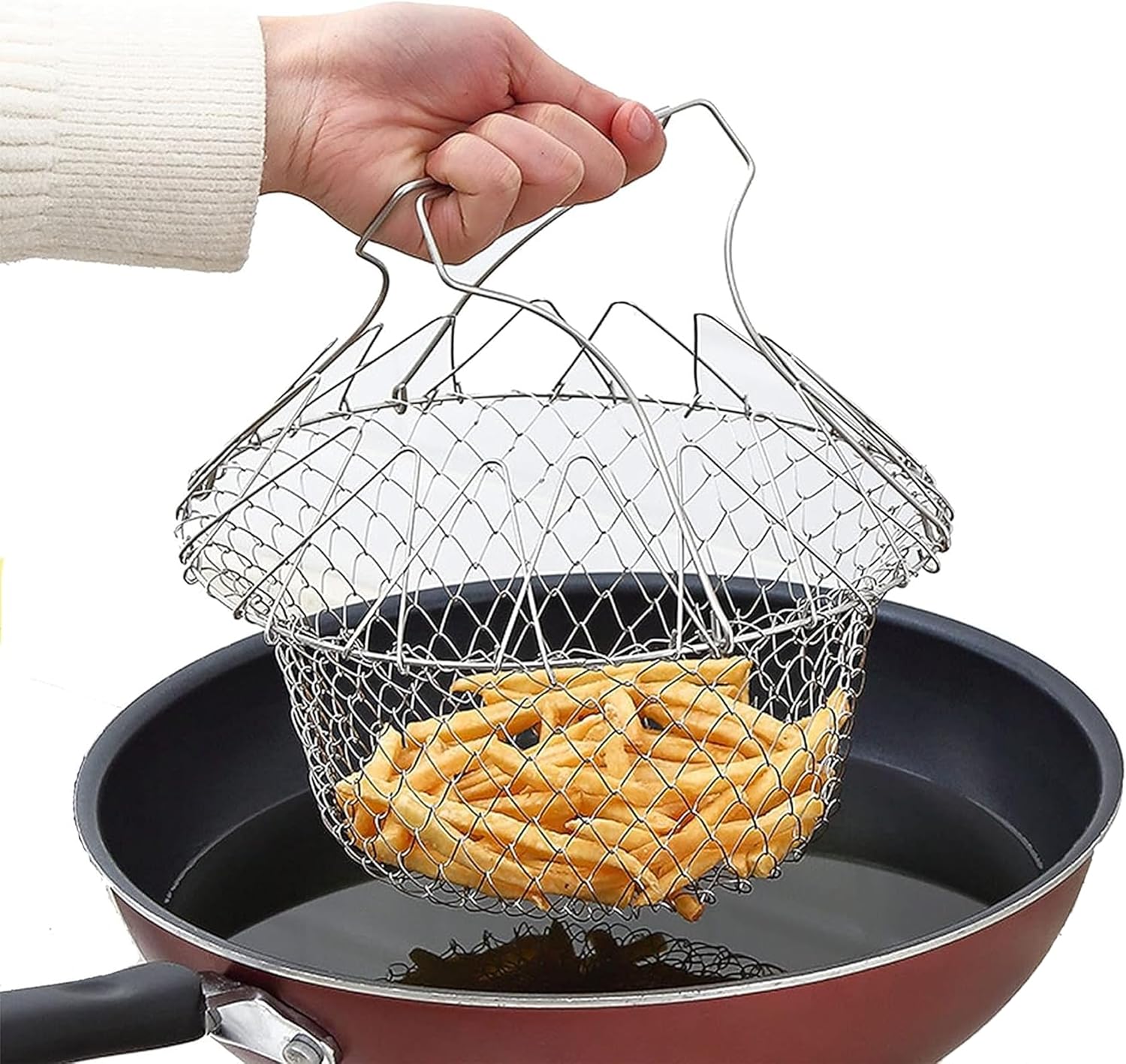 Koszyk na frytki - Koszyk na przekąski - Koszyk na frytki - 23 x 15 cm