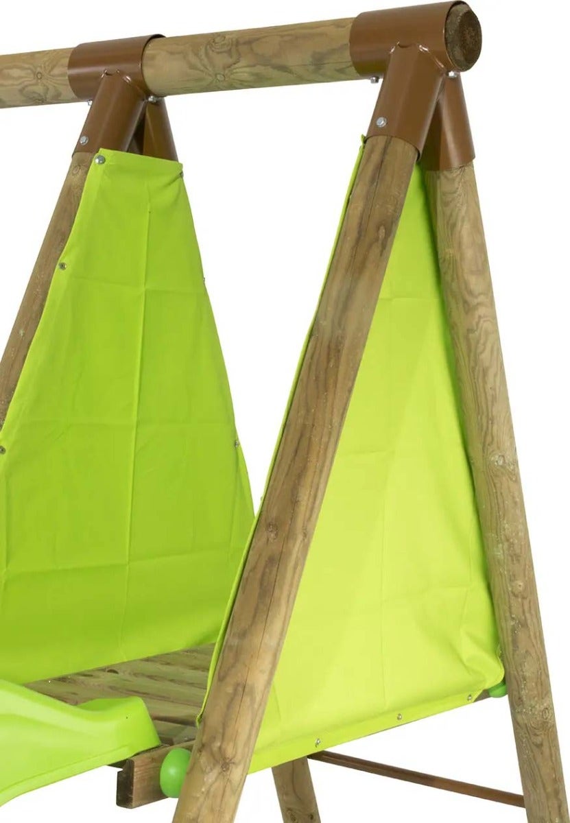 Station de jeux bois 2,30 m Topwood PUNJI - 5 enfants - 6