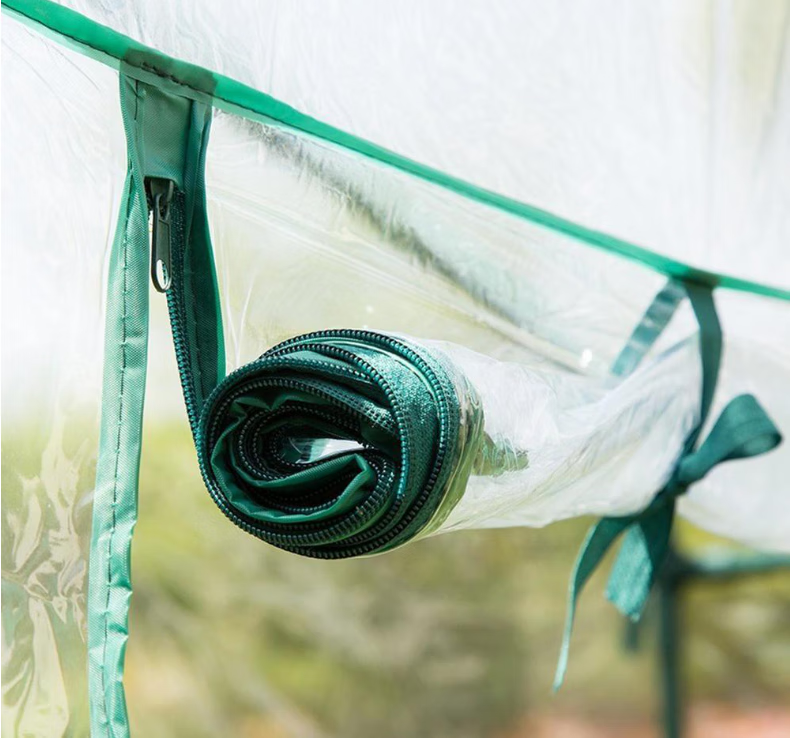 Housse de serre fleur,Housse de rechange pour mini serre de jardin,à 4 étages en PVC - 3