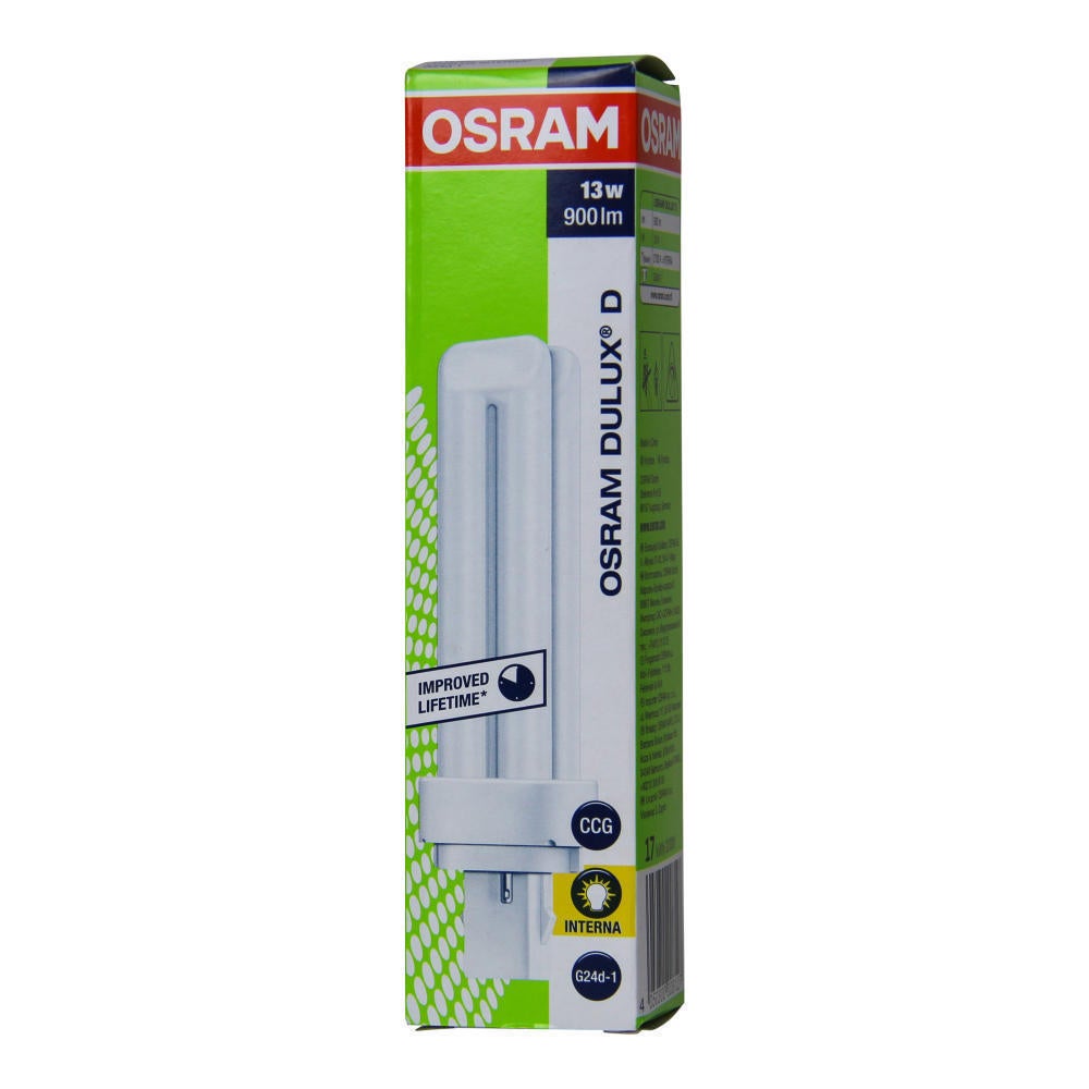 Lâmpada DULUX-D 13W/827 G24d-1 - OSRAM - 3