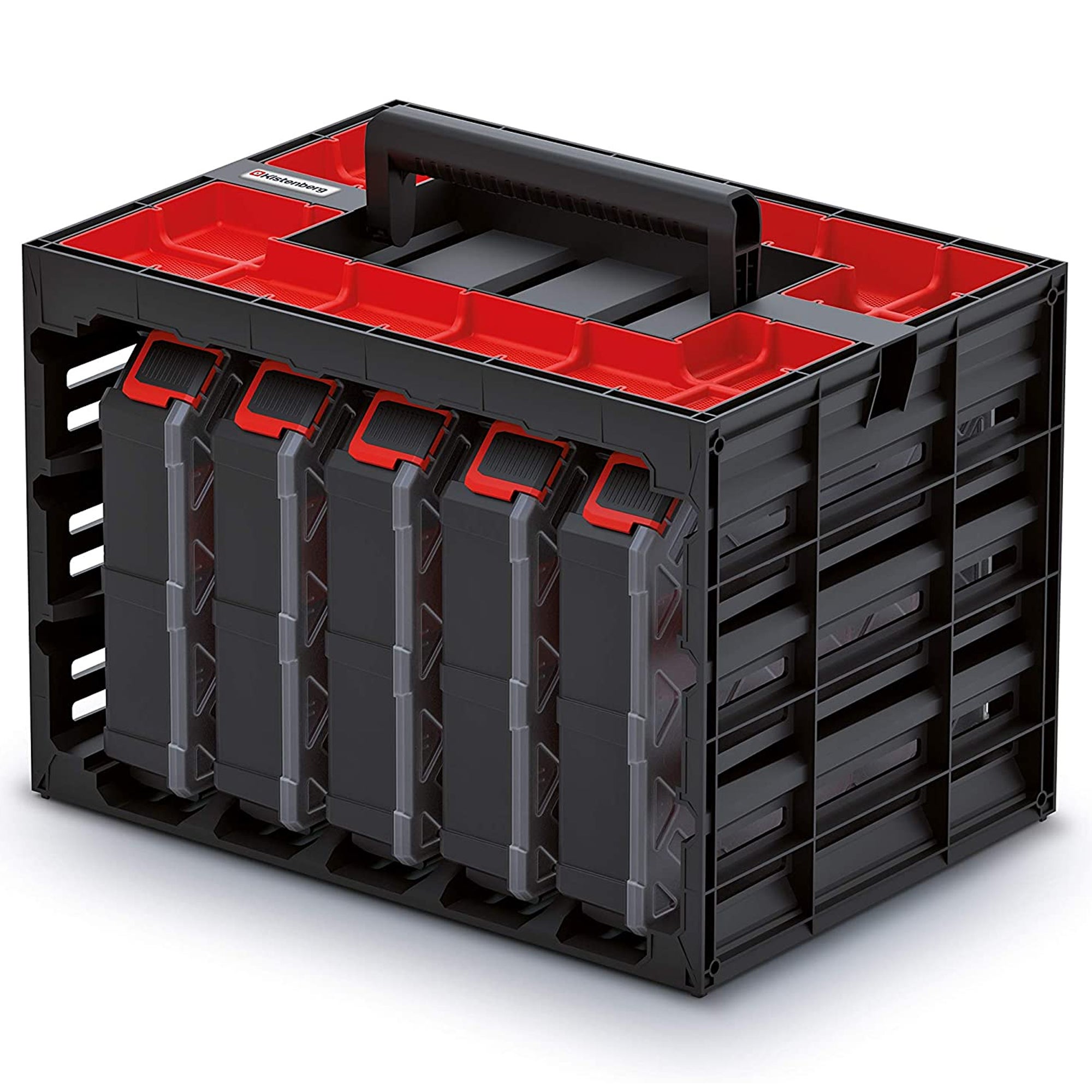 Kuber Industries Kit 12 Sacchetti Gioielli In Raso Laminato - Organizer Da Viaggio Marrone 25x18x11.5 Cm - 2
