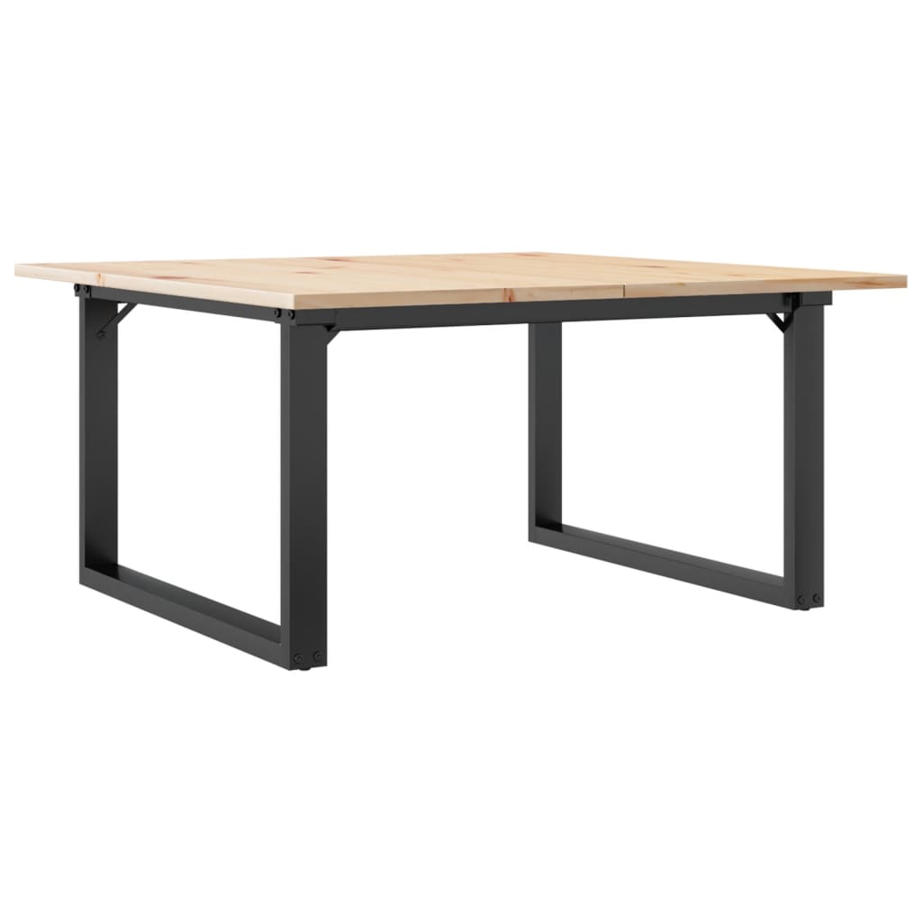 VidaXL Tavolino Da Salotto In Rovere Sonoma 80x80x45 Cm - Legno Multistrato E Struttura In Metallo