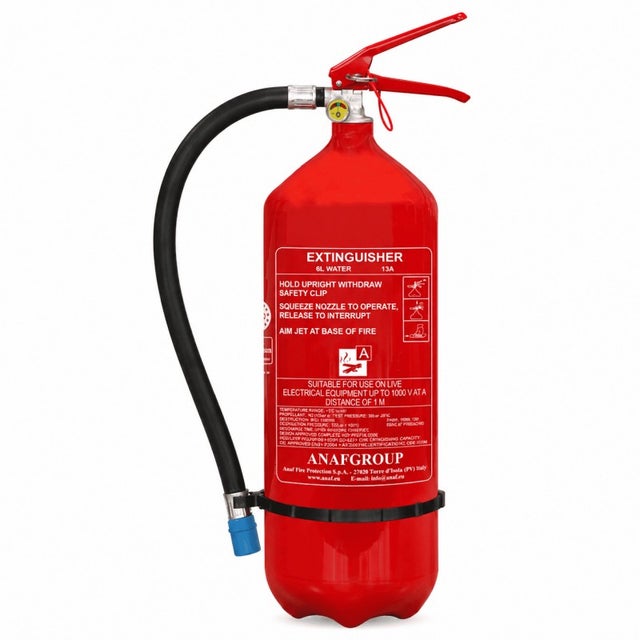 Extincteur 6 L eau CE EN3 à pression permanente - classe A ANAF