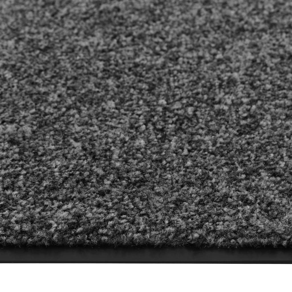 Paillasson lavable Anthracite 90x120 cm - COMFORTXL - 3