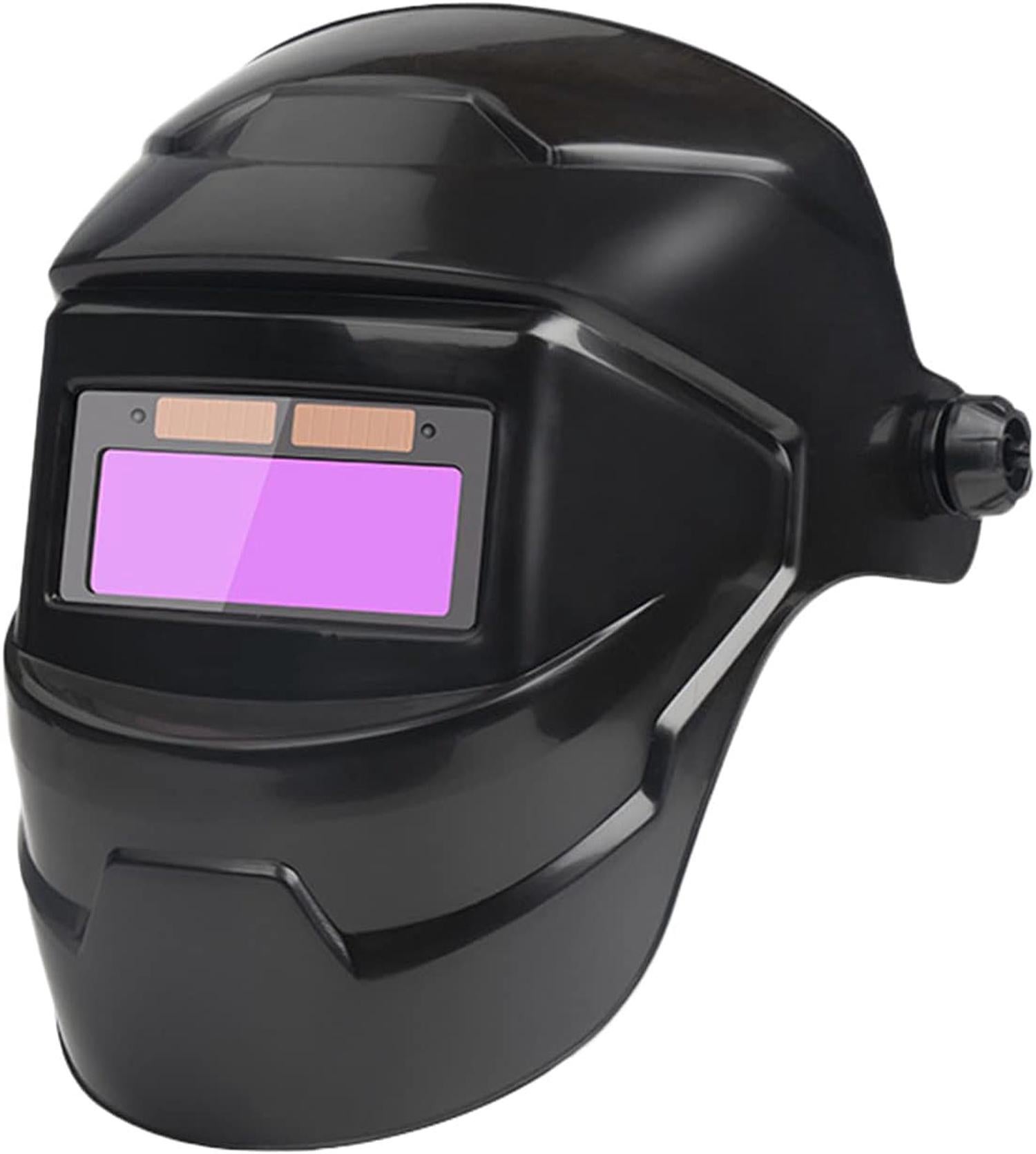 Casque Soudage Auto-obscurcissant Solaire - Vue Large 93x43mm DIN4-13 Pour Arc MIG TIG Casque