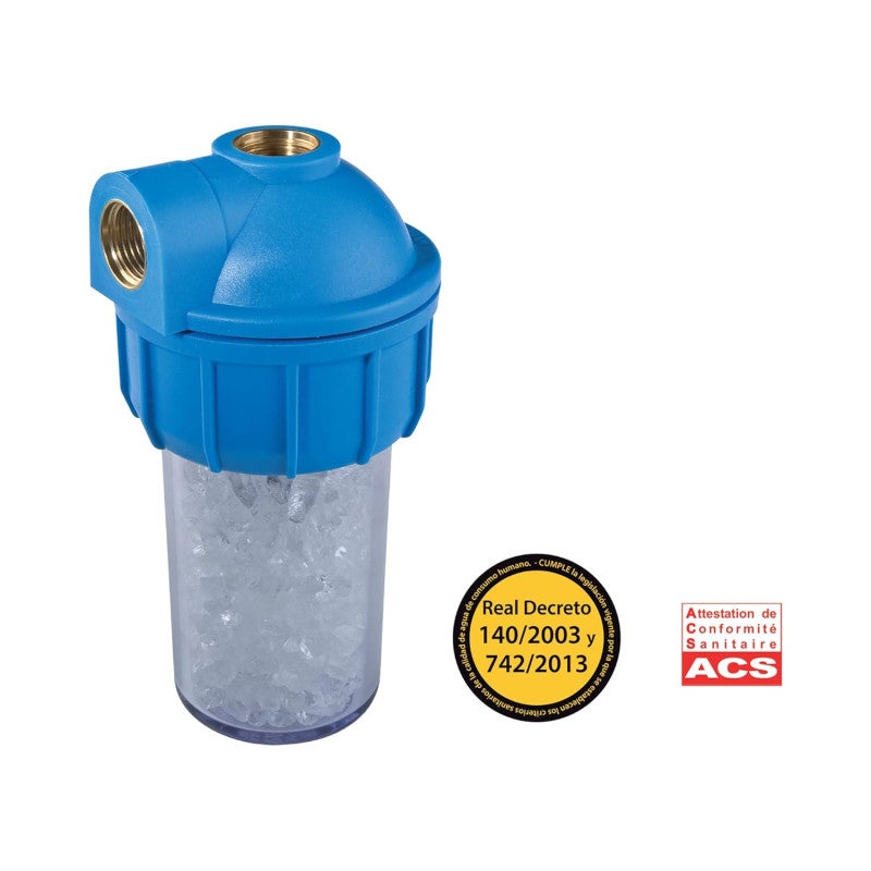 Filtro anticalcário de 1/2