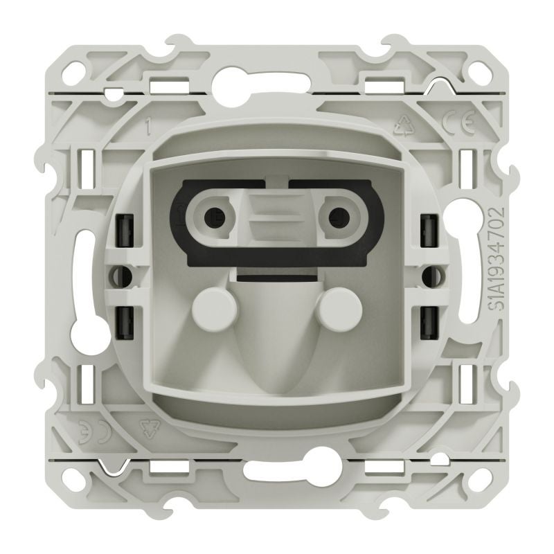 Sortie de cable Odace Gris Aluminium Schneider Electric - 3