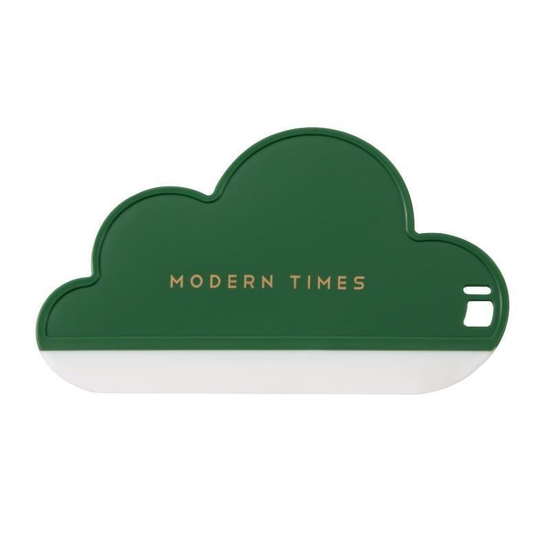 Racletă de duș Cloud pentru cabine de duș din sticlă, set de 2, verde și alb, pentru curățare fără urme 2buc