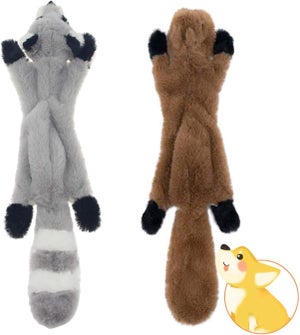 Jouet Chien Couinant Fruit - Peluche Dentition Pour Chiot - Occupation Intérieur Extérieur