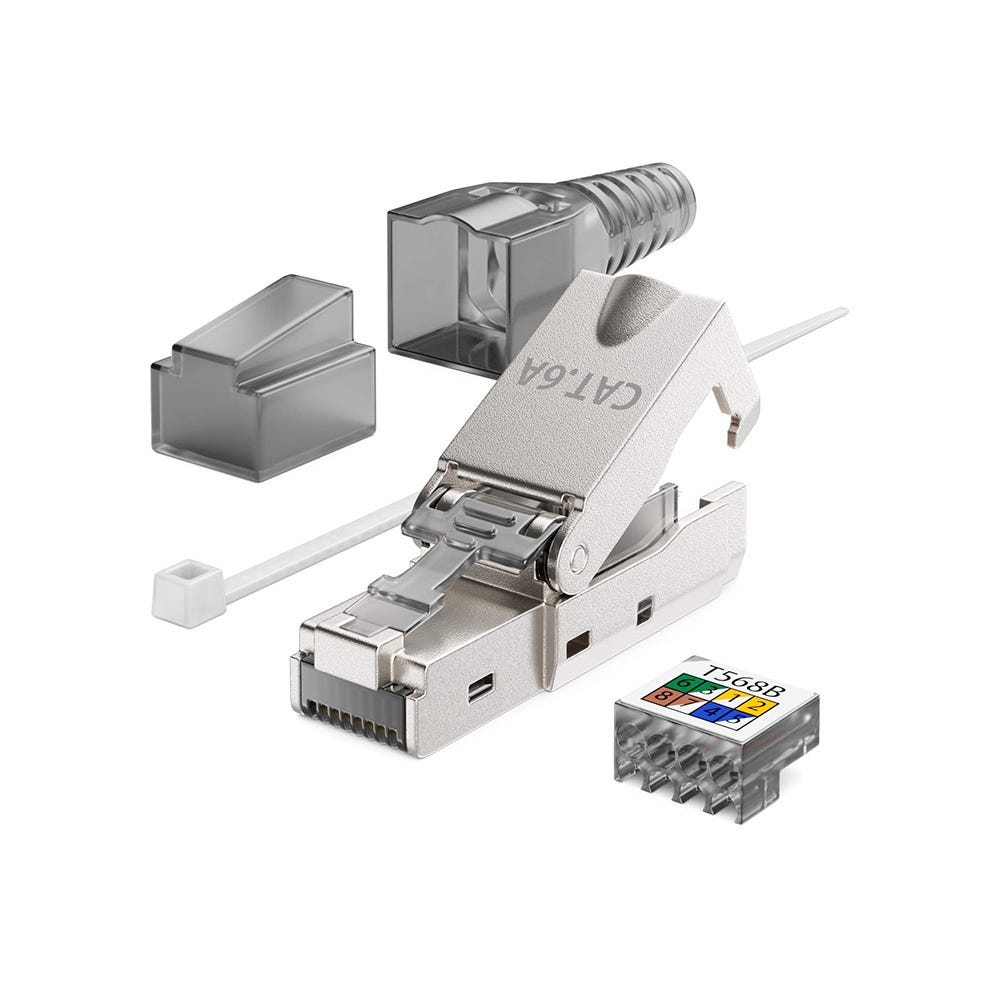 Connectique RJ45, sans outils TRU COMPONENTS CAT 6 1610347 RJ45 mâle, droit 1 pc(s Connectique RJ45, sans outils TRU COMPONENTS CAT 6 1610347 RJ45 mâle, droit 1 pc(s