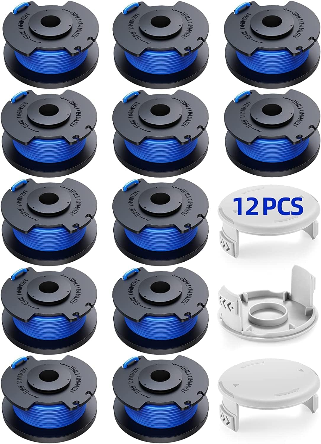 15 Szpula z żyłką do podkaszarki Pasuje do Ryobi One +18v 24v 40v Podkaszarki, *Ø1,65 cm*3,4 m Długości AC14RL3A Zamienniki do podkaszarki